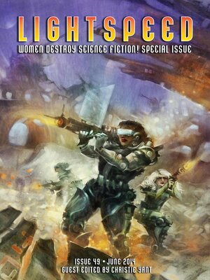 cover image of Lightspeed Magazine, issue 49 (June 2014--Women Destroy Science Fiction! Special Issue)